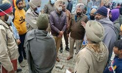 अकाली दल की चुनाव सभा में फायरिंग से एक घायल अकाली दल की चुनाव सभा में फायरिंग से एक घायल