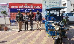 महज 12 घंटे के भीतर लूट का खुलासा-दो बदमाश गिरफ्तार