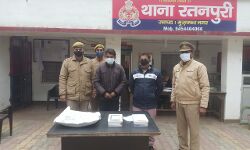 आखिर हत्थे चढ़ ही गए दुकान में चोरी कर भागे दो बदमाश-माल भी बरामद