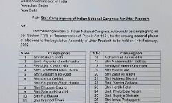 यह स्टार प्रचारक करेंगे इस दल के उम्मीदवारों का चुनाव प्रचार