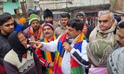 भाजपा प्रत्याशी के समर्थन में एकजुट हुए ग्रामीण- बोले अबकी बार बड़ी जीत