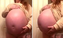 गर्भवती महिला बेपी बंप देखकर हैरान हुए लोग- पेट में हैं 8 बच्चे गर्भवती महिला बेपी बंप देखकर हैरान हुए लोग- पेट में हैं 8 बच्चे