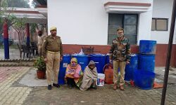 कच्ची शराब से महकता मिला खादर क्षेत्र-हजारों लीटर शराब बरामद