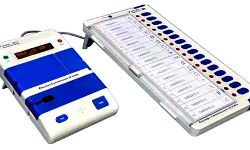 एक-दो स्थानों पर खराब हुई EVM- कराई दूसरी स्थापित एक-दो स्थानों पर खराब हुई EVM- कराई दूसरी स्थापित