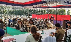 सकुशल चुनाव संपन्न कराना पुलिस की प्राथमिकता- SSP सकुशल चुनाव संपन्न कराना पुलिस की प्राथमिकता- SSP