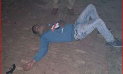 50 हजारी हत्यारोपी पुलिस मुठभेड़ मे गिरफ्तार- हुआ घायल