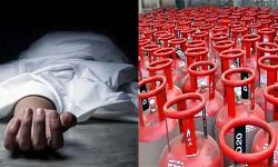 खाना बनाते समय तेज धमाके से फटा सिलेंडर- परिवार के 5 झुलसे