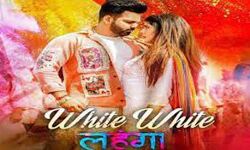 सुपरस्टार और अभिनेत्री का होली गाना व्हाइट व्हाइट लहंगा रिलीज