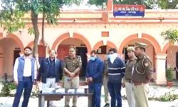 फर्जी रॉयल्टी के सहारे खनन कर रहे दो शातिर गिरफ्तार-मोबाइल बरामद