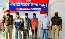 पुलिस ने वारन्टियों की गिरफ्तारी का चौका मारकर भेजे जेल पुलिस ने वारन्टियों की गिरफ्तारी का चौका मारकर भेजे जेल