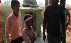 पुजारी की मंदिर के बाहर काटकर हत्या-लोगों में सनसनी