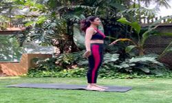 शिल्पा शेट्टी ने शेयर किया योग सेशन वीडियो