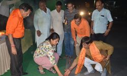 हिंदू नववर्ष की पूर्व संध्या पर हिंदू महासंघ ने श्रीराम भवन पर की आतिशबाजी हिंदू नववर्ष की पूर्व संध्या पर हिंदू महासंघ ने श्रीराम भवन पर की आतिशबाजी