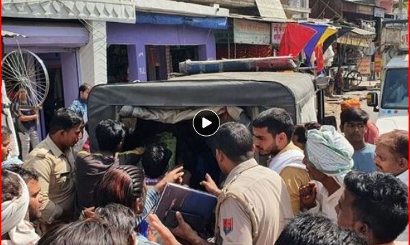 किराना कारोबारी से दिनदहाड़े लूट-3 बदमाशों ने गोली मारकर लूटे 7 लाख