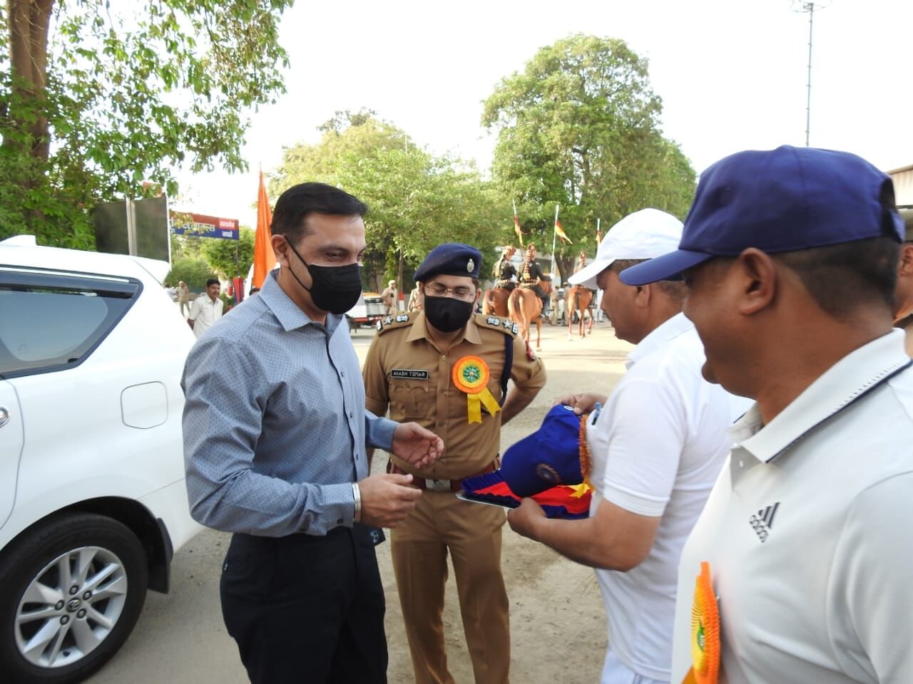 आईजी रेंज और एसएसपी सहारनपुर ने पुलिस एथलेटिक्स कलस्टर का किया समापन