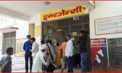 पेट्रोल पंप के पास हुआ गैस सिलेंडर ब्लास्ट-तीन युवक झुलसे