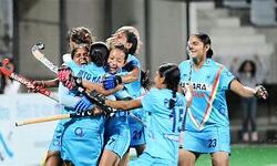 खेल दिवस के अवसर पर आयोजित किया महिला हॉकी खिलाड़ियों का ट्रायल