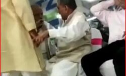 भाकियू अध्यक्ष एवं BJP MLA के बीच मंच पर हुई तकरार भाकियू अध्यक्ष एवं BJP MLA के बीच मंच पर हुई तकरार