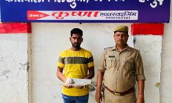 पुलिस ने वांछित आरोपी को दबोचकर भेजा जेल