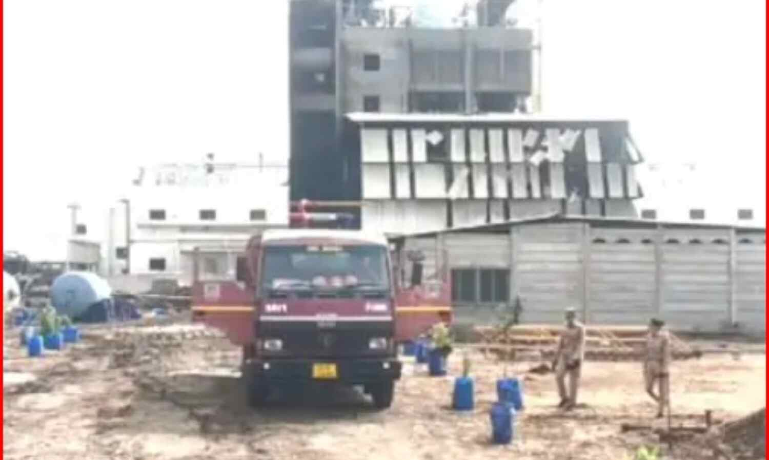 केमिकल फैक्ट्री में हुए विस्फोट से काम कर रहे 6 मजदूर जिंदा जले