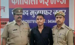 लहरा रहा था हाथ में तमंचा- अब पुलिस ने कर दिया ऐसा हाल