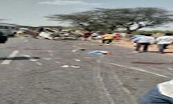 जिले में पिंकअप पलटने से दस लोगों की मौत