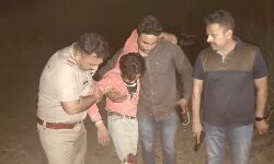 मुठभेड़ में पीतल से वेलकम कर बदमाश को किया लंगड़ा- एक फरार