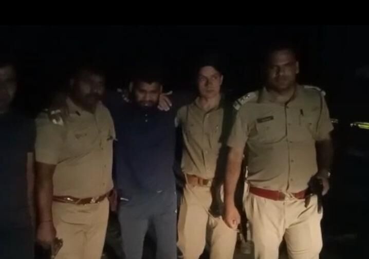 पुलिस मुठभेड़ के बाद गौ तस्कर सचिन हुआ लंगड़ा - 2 साथी भी गिरफ्तार