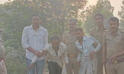 बुग्गी में भूसे के नीचे मीट दबाकर ले जा रहे गौ तस्करों से हुई मुठभेड़ बुग्गी में भूसे के नीचे मीट दबाकर ले जा रहे गौ तस्करों से हुई मुठभेड़