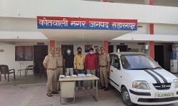 पुलिस मुठभेड़ में कार सहित दबोचें 3 शातिर आरोपी पुलिस मुठभेड़ में कार सहित दबोचें 3 शातिर आरोपी