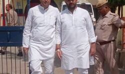 सपा MLA नाहिद हसन से जेल में मुलाकात करने पहुंचे चंदन एवं पंकज सपा MLA नाहिद हसन से जेल में मुलाकात करने पहुंचे चंदन एवं पंकज