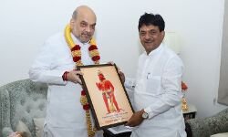 शुकतीर्थ में गंगा की जलधारा लाने को कपिल देव अमित शाह तक पहुंचे शुकतीर्थ में गंगा की जलधारा लाने को कपिल देव अमित शाह तक पहुंचे