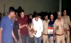 25 हजार का इनामी मुठभेड़ में लंगड़ा- कपड़ा कारोबारी के घर डाली थी डकैती