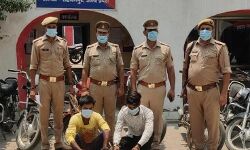 पलक झपकते ही बाइक चुराने वाले दो शातिर अरेस्ट- 7 बाइक बरामद पलक झपकते ही बाइक चुराने वाले दो शातिर अरेस्ट- 7 बाइक बरामद