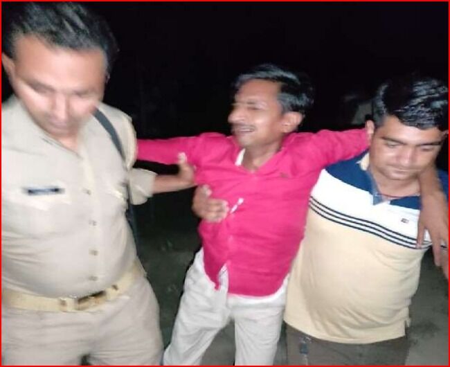 मुठभेड़ में पुलिस की गोली से गौ तस्कर हुआ लंगड़ा-साथी हुआ फरार