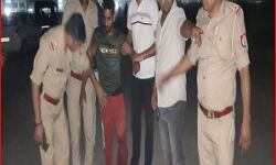 एनकाउंटर में दो बदमाश लंगड़े-पांच गिरफ्तार- की थी लाखों की लूट एनकाउंटर में दो बदमाश लंगड़े-पांच गिरफ्तार- की थी लाखों की लूट