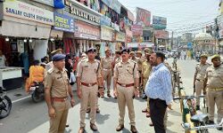 सीएम के आदेश के बाद कप्तान की कार्रवाई - खुला खुला सा नजर आ रहा है शहर