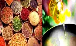 खाद्य तेलों में मिलाजुला रुख, चीनी सस्ती खाद्य तेलों में मिलाजुला रुख, चीनी सस्ती