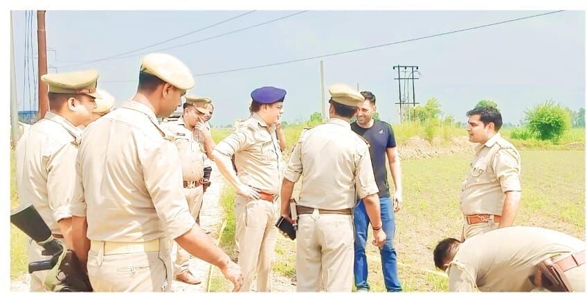 ऑपरेशन क्लीन - पुलिस मुठभेड़ में बदमाश हुआ लंगड़ा - सिपाही घायल