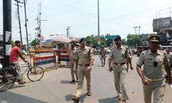 SSP ने पैदल गस्त कर दिलाया सुरक्षा का एहसास- पुलिस को दिए निर्देश