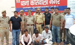 मकानों व दुकानों में चोरी करने वाला गिरोह हत्थे चढ़ा-चोरी का माल बरामद