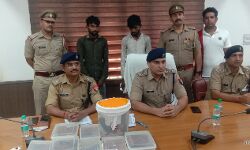 साढे 8 लाख के गांजे के साथ 2 तस्कर गिरफ्तार- उड़ीसा से होती की आपूर्ति साढे 8 लाख के गांजे के साथ 2 तस्कर गिरफ्तार- उड़ीसा से होती की आपूर्ति