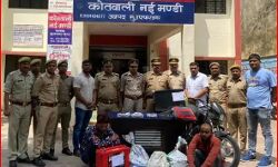 दुकानों को निशाना बनाने वाले दो बदमाश दबोचे- मिले पौने दो लाख