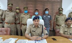 पिलखुवा पुलिस ने दबोचे दो हथियार तस्कर- तमंचे कारतूस बरामद