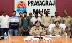 फाफामऊ हत्याकांड- पुलिस ने गिरफ्तार किए दो शूटर- कार व हथियार बरामद