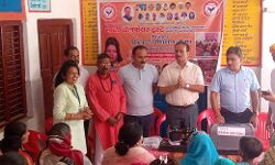 मंसूरपुर में 40 दिवसीय सिलाई सैंटर का शुभारम्भ