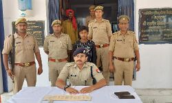 24 घंटे में मामले का पर्दाफाश-चोरी के स्क्रैप के साथ चोर गिरफ्तार