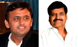 चाचा भतीजे में जारी है टकराव- शिवपाल को अखिलेश ने किया बाहर चाचा भतीजे में जारी है टकराव- शिवपाल को अखिलेश ने किया बाहर