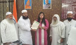 कार्यवाही की मांग को लेकर मुस्लिमों ने भेजा राष्ट्रपति को ज्ञापन कार्यवाही की मांग को लेकर मुस्लिमों ने भेजा राष्ट्रपति को ज्ञापन