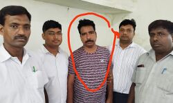 धारा बढाने की एवज में रुपए लेता दरोगा रंगे हाथ गिरफ्तार